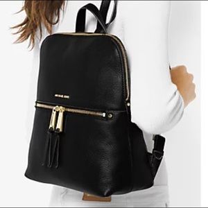 Michael Kors Leather Backpack